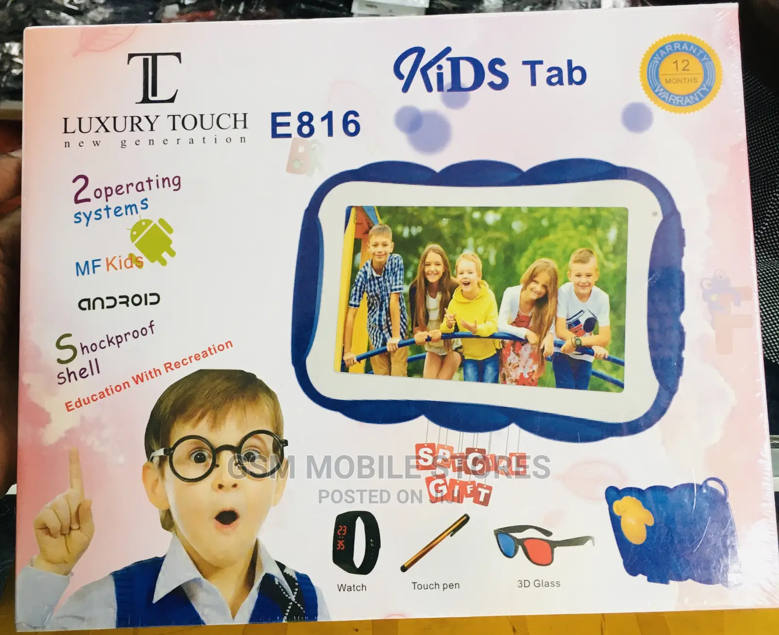 LUXURY Touch E816 Baby Tablets