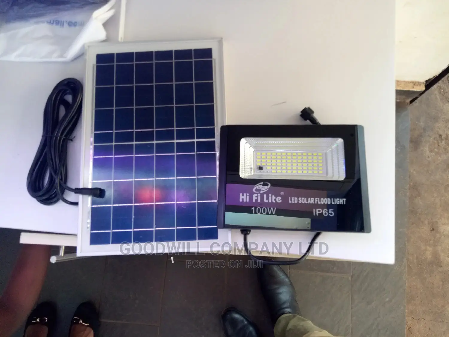 100W Solar Flood Lights