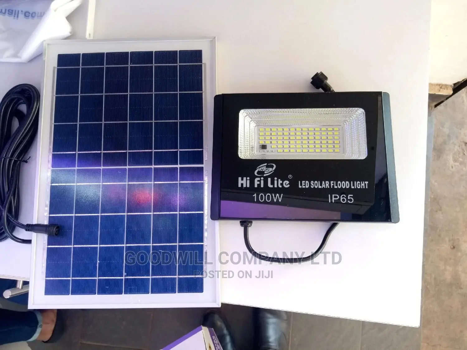 100W Solar Flood Lights