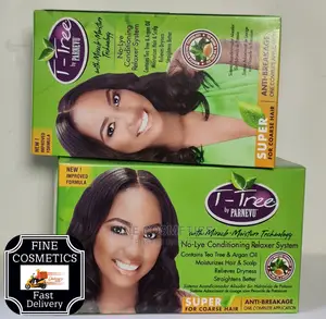 Parnevu T-Tree No-Lye Conditioning Relaxer System Kit