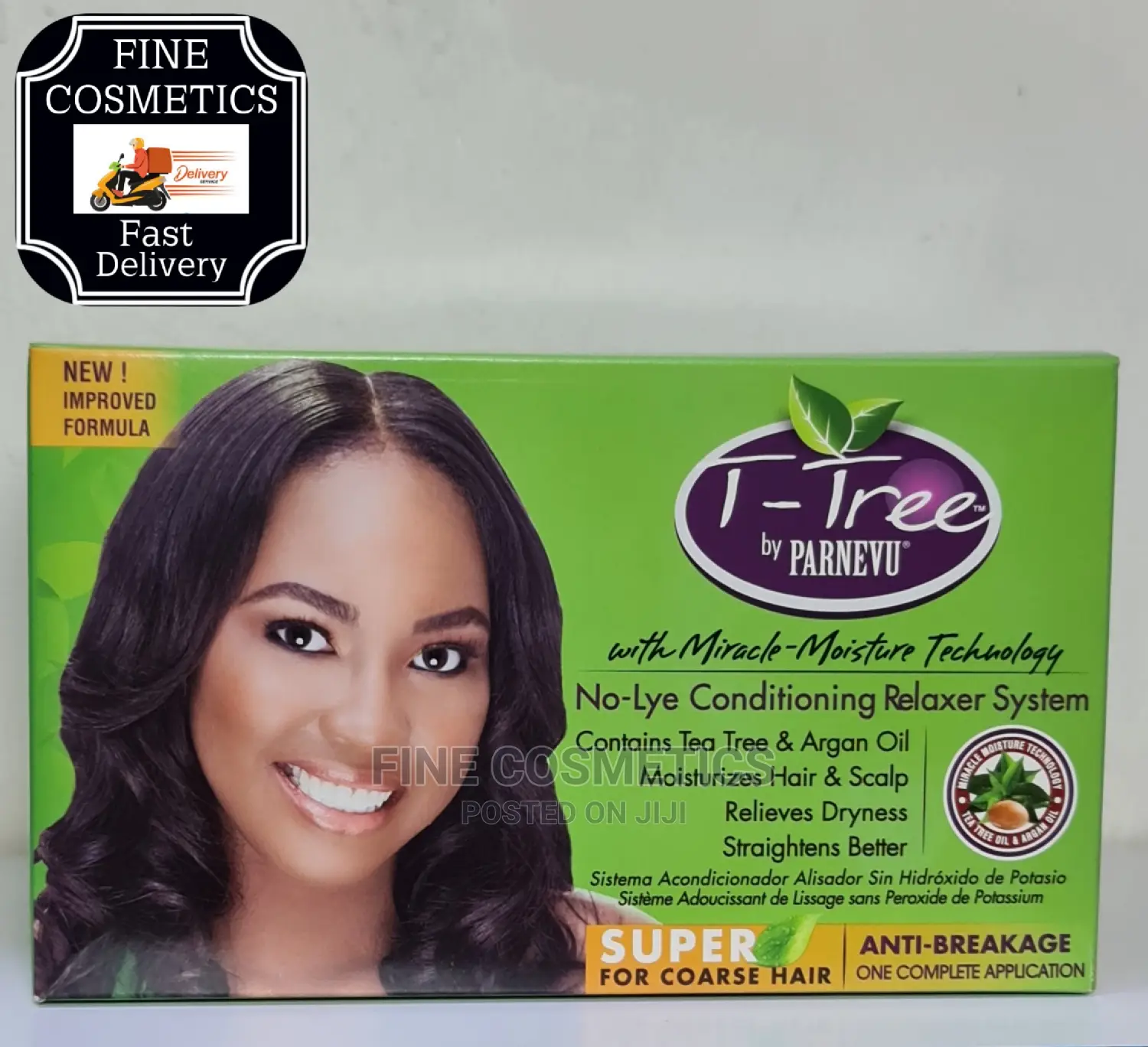 Parnevu T-Tree No-Lye Conditioning Relaxer System Kit
