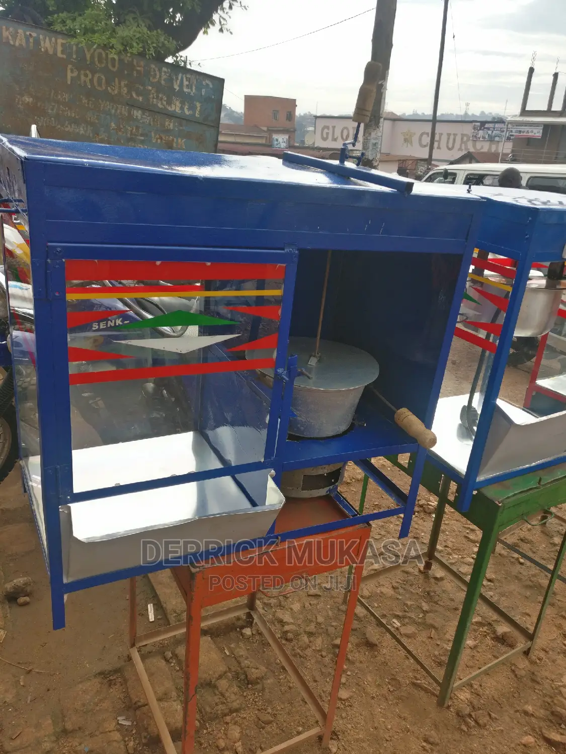 Popcorn Machines Both Electric And Charcoal