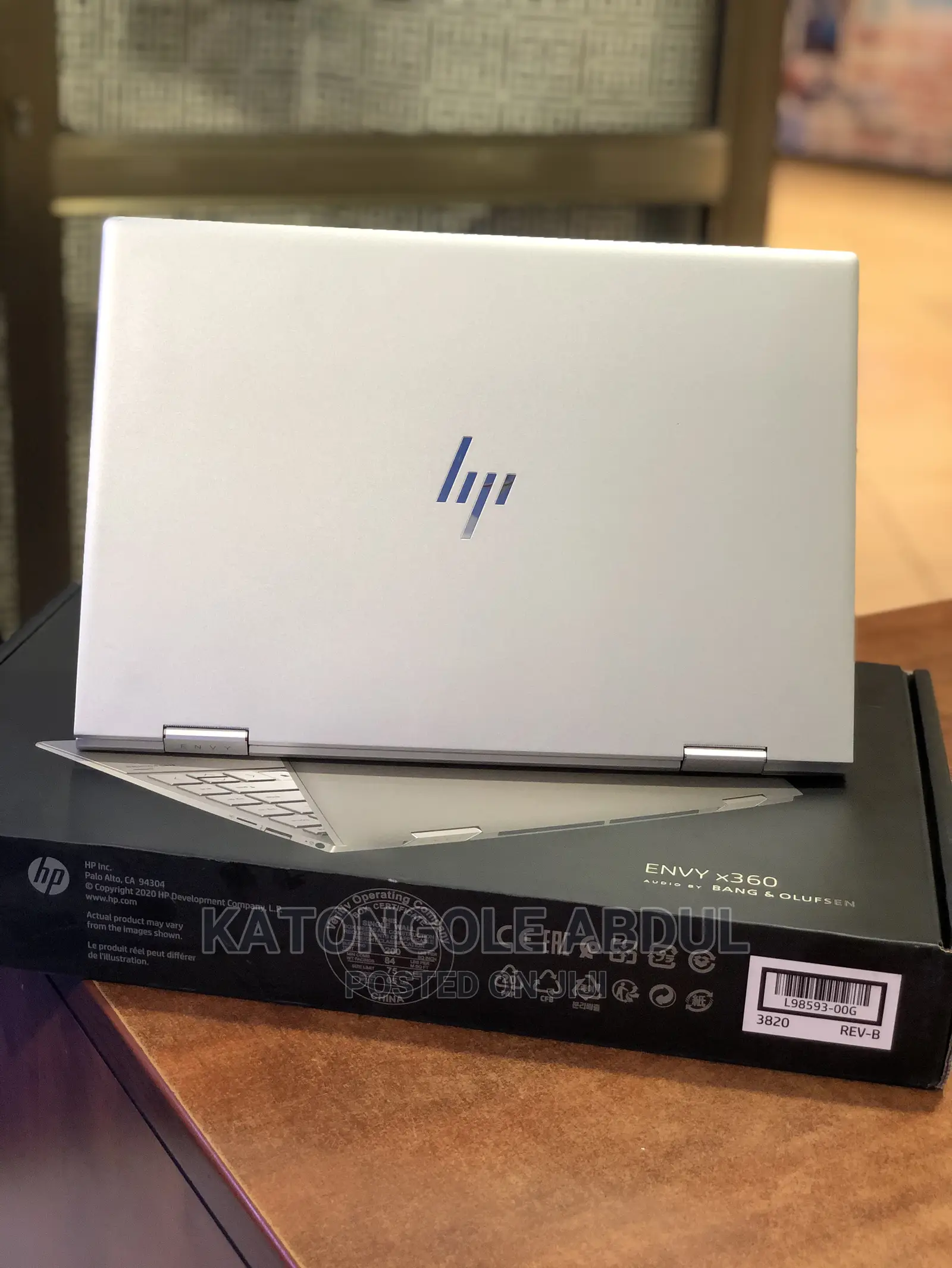 New Laptop HP Envy 15 8GB Intel Core I7 SSD 512GB