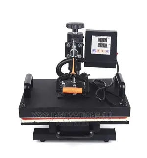 Black Transpro Swing Heat Press Equipment