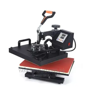 Heat Press 8 In 1 Single LCD Display Combo Heat Press Machine