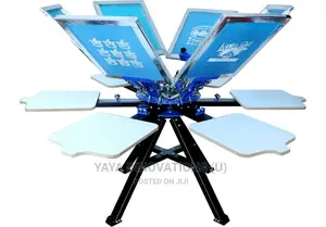 Chinese 6color 6 Screen Printer Machine Press