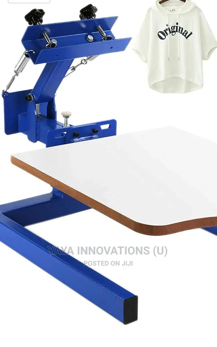 Printing Machine Screen Printing Press 1 Color 1 Station