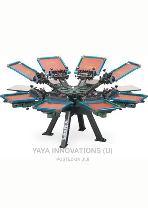 8 Colors 8 Station Screen Printing Machine