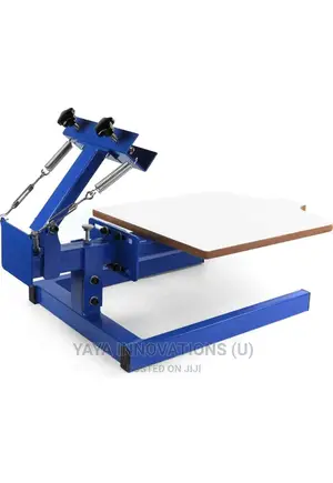 Single Color Single Station Screen Printing Machine