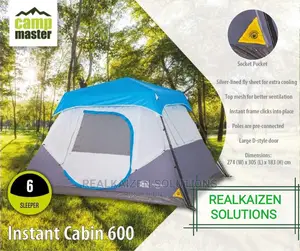 Campmaster INSTANT CABIN 600 6 Sleeper Tent