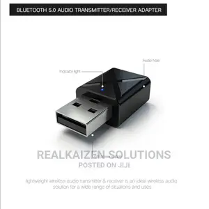 Upgraded 2 In 1 USB Bluetooth 5 Transmitter Receiver Adapter