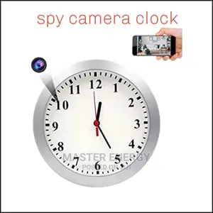 Spy Camera Clock