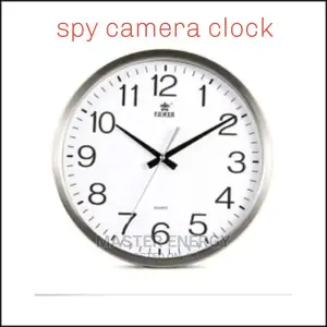 Spy Camera Clock