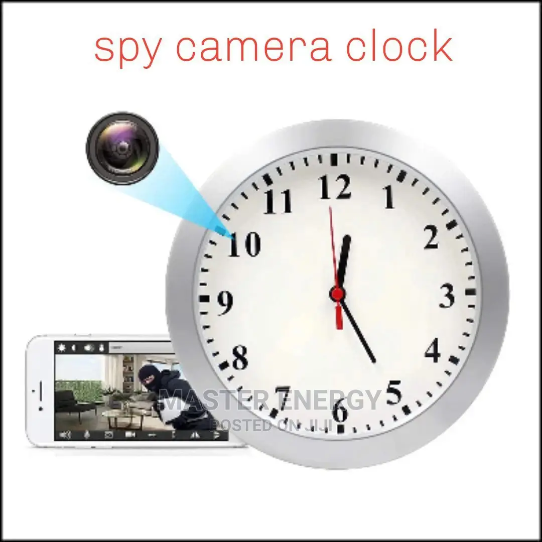 Spy Camera Clock