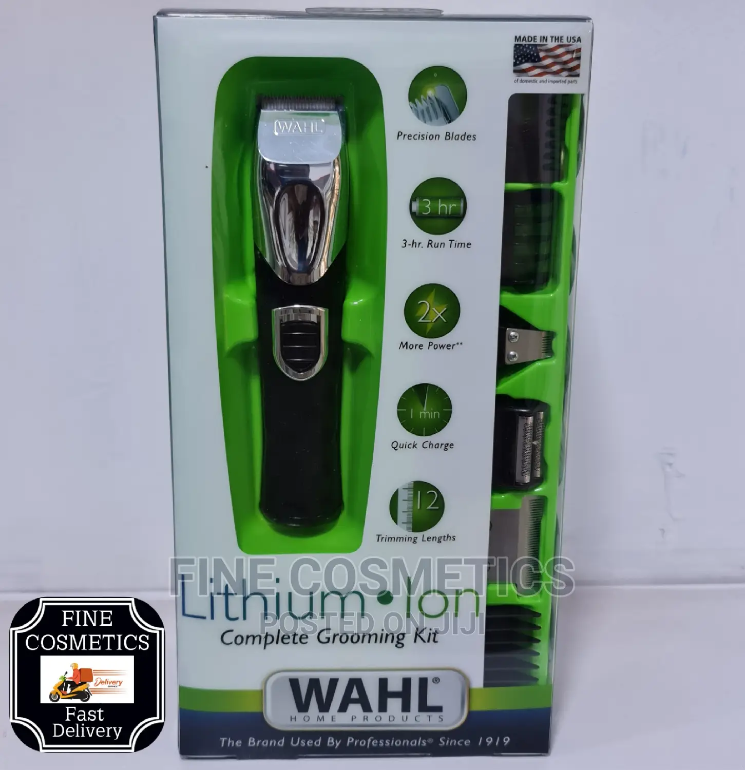 WAHL 15pcs All-In-One Rechargeable Trimmer, for Hair + Beard