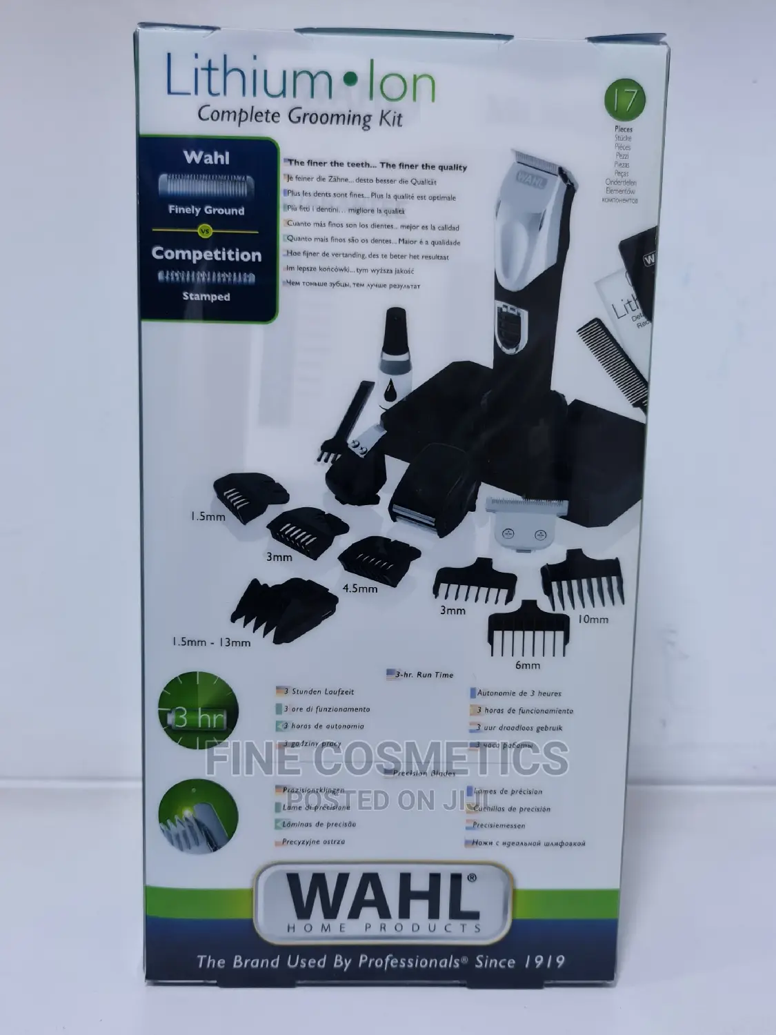 WAHL 15pcs All-In-One Rechargeable Trimmer, for Hair + Beard