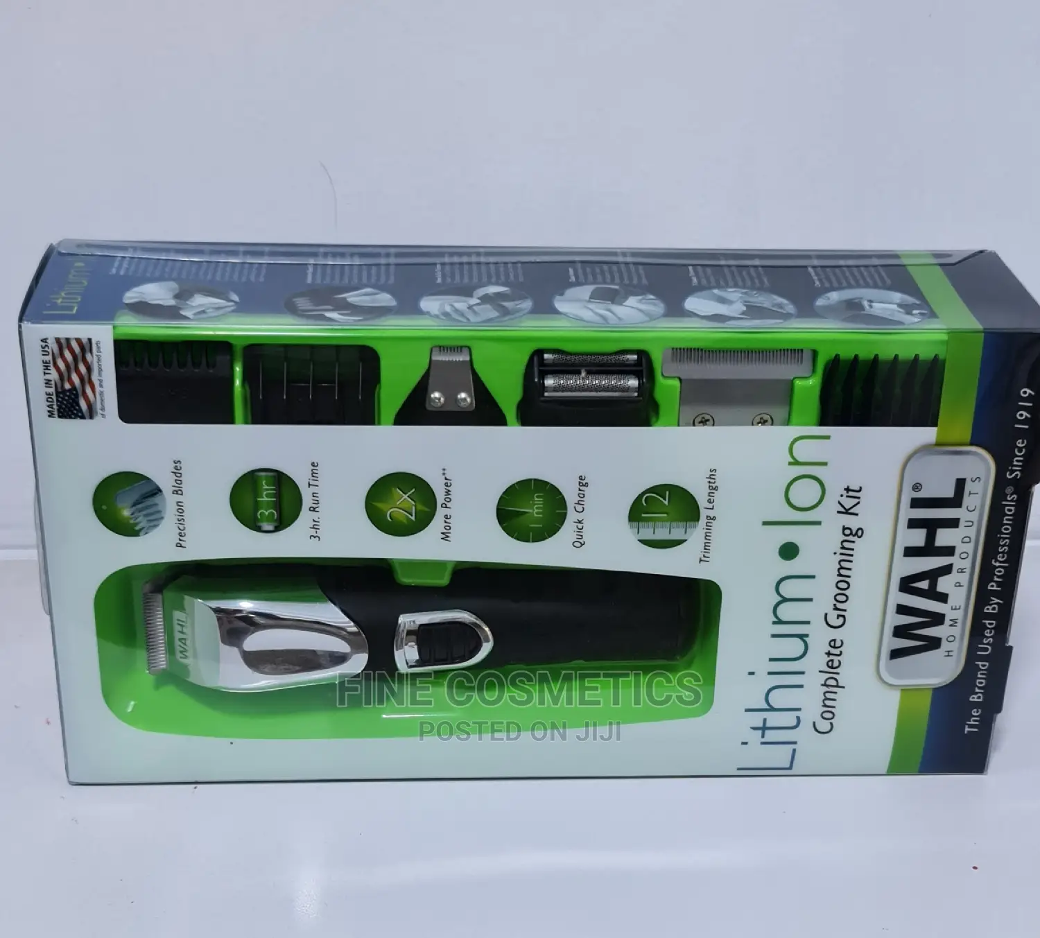 WAHL 15pcs All-In-One Rechargeable Trimmer, for Hair + Beard