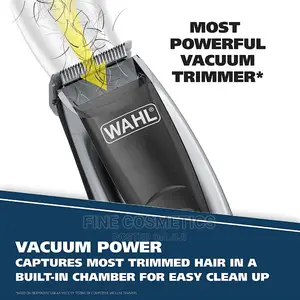 WAHL Vacuum Hair Trimmer Rechargeable Home Shaving Tools