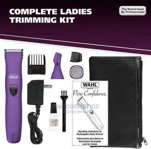 WAHL Pure Confidence Ladies Grooming Kit, Shaver for Ladies