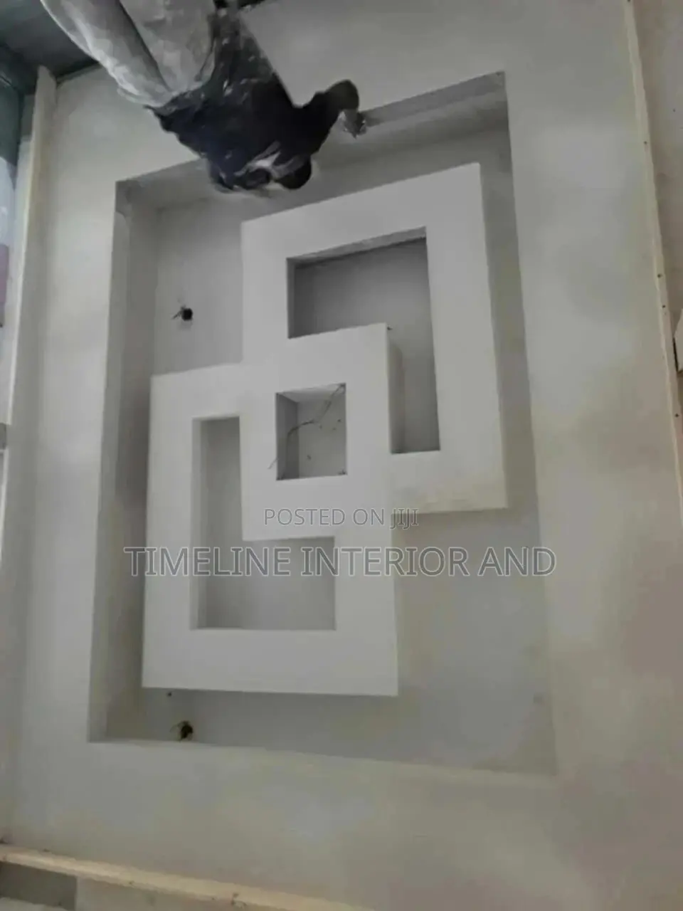 Square Design Gypsum Ceiling
