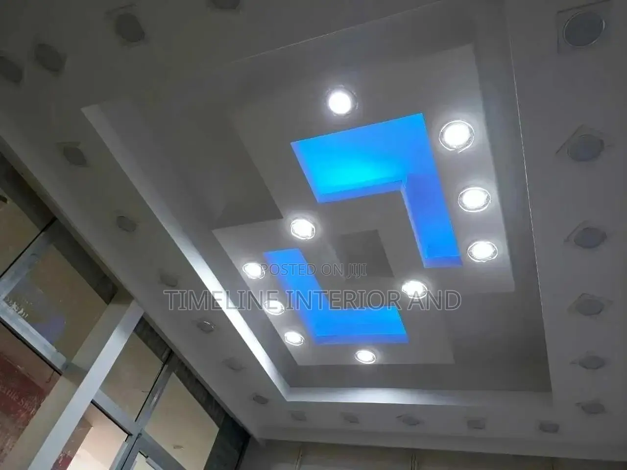 Square Design Gypsum Ceiling