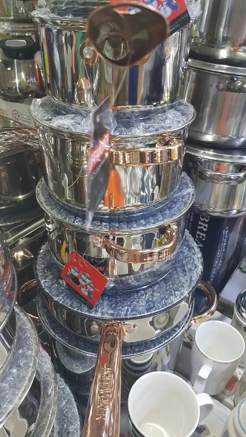 Stainless Steel Induction Cookware Set,