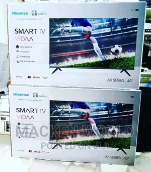 43" Hisense Smart Vidaa Frameless