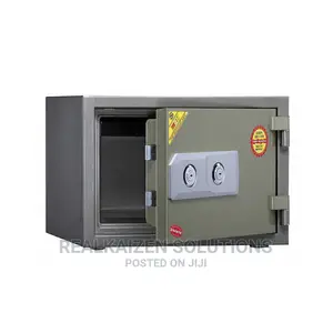 Korea Universal Refractory Fire Proof 2 Lock Vault Safe Box