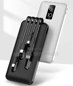 4in1 Premium Self Contained Power Bank 10000mah