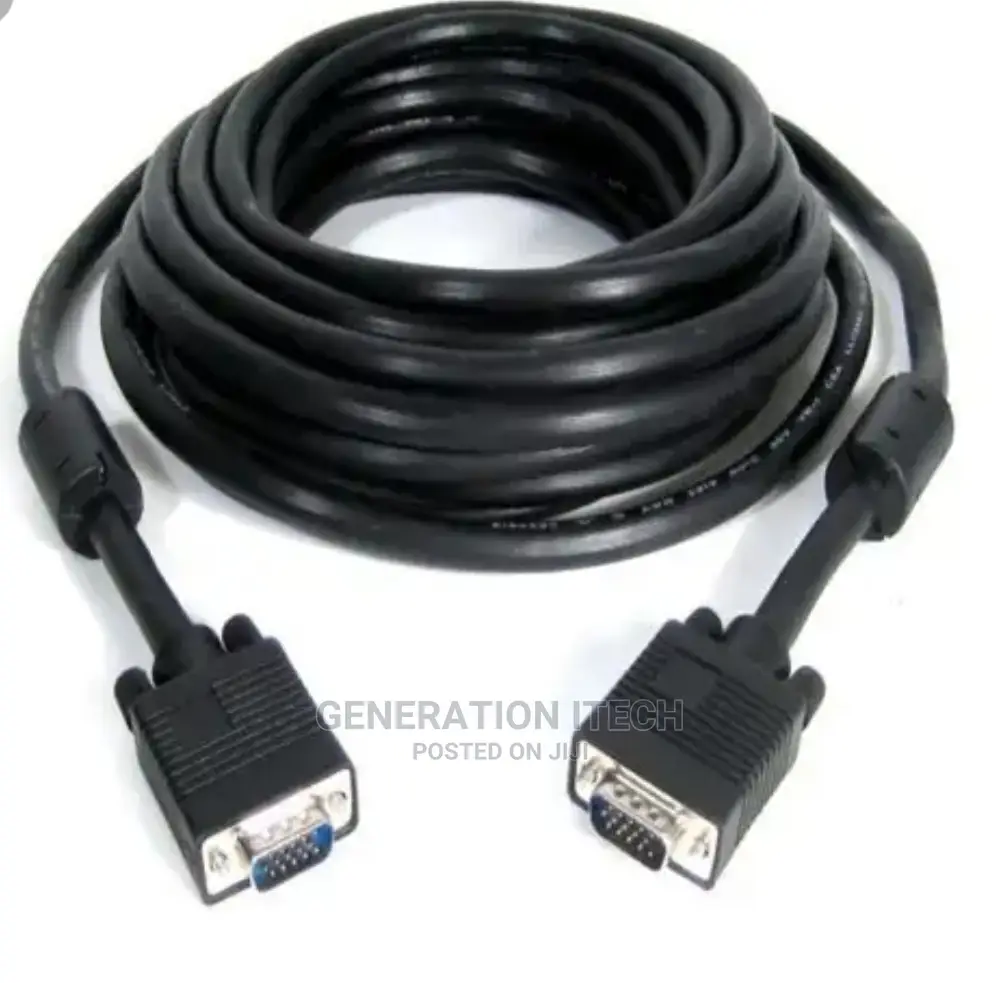 VGA Cable 20 Meters- Black