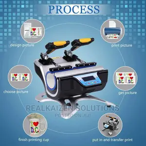 Freesub Double Mug Station Heater Sublimation Cup Printer