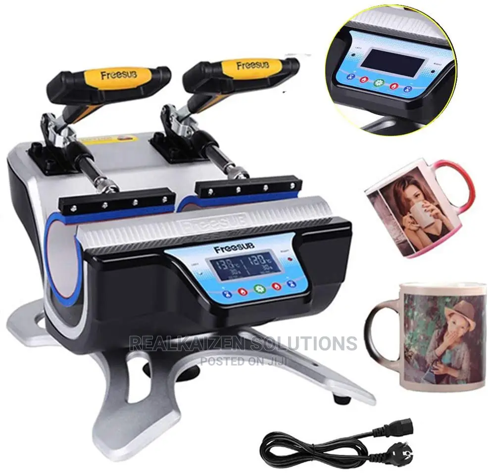 Freesub Double Mug Station Heater Sublimation Cup Printer