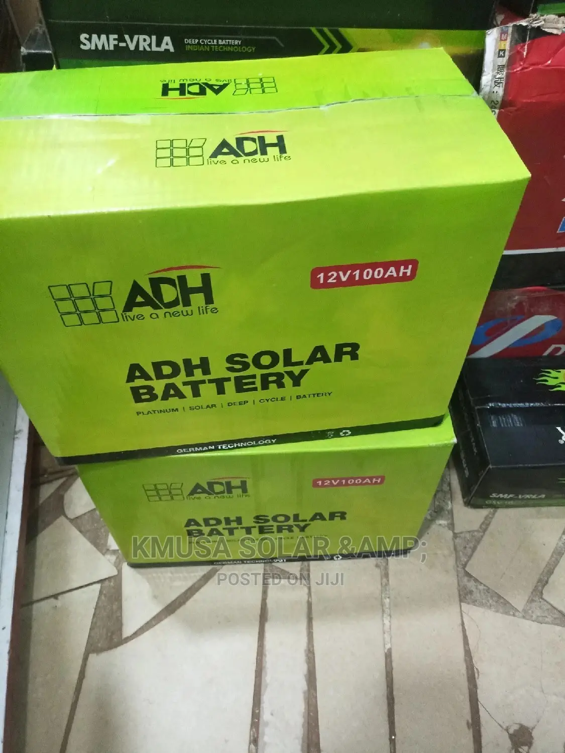 100ah Adh Solar Battery