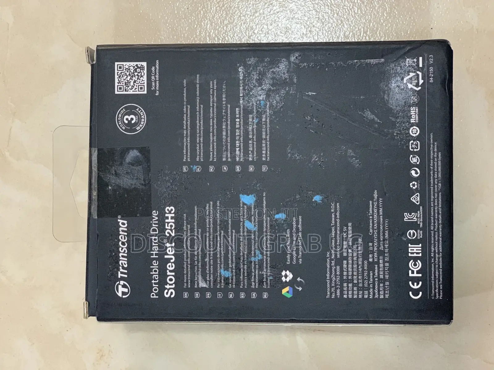 Transcend 4tb External Harddrive