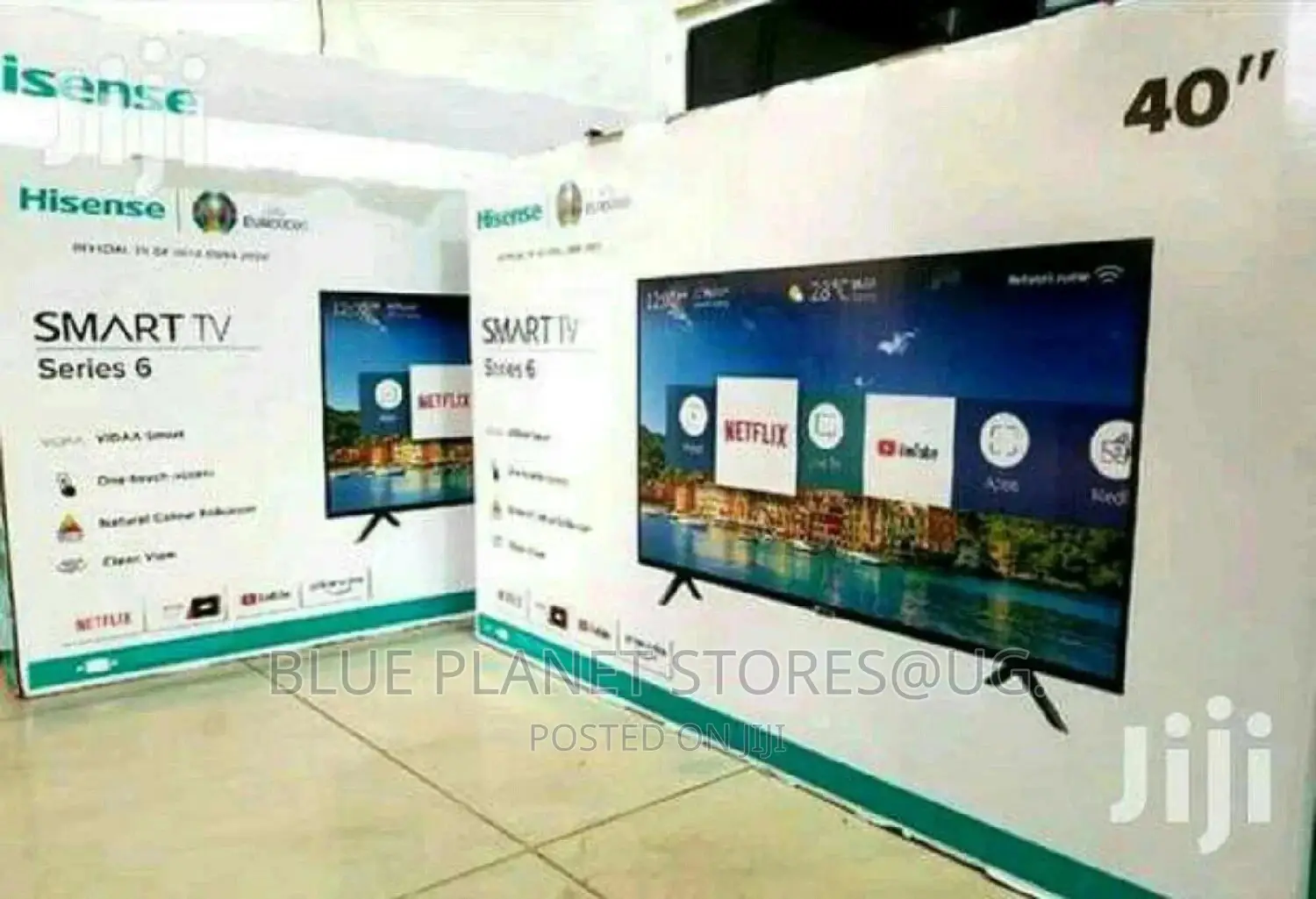 Hisense 40inch Full HD Smart Tvs.