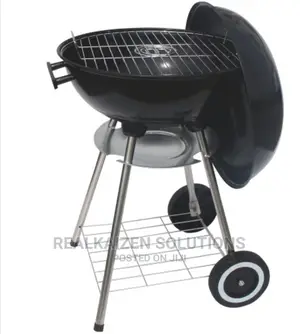 Masterchef Portable Kettle Charcoal Grill Braai 43cm