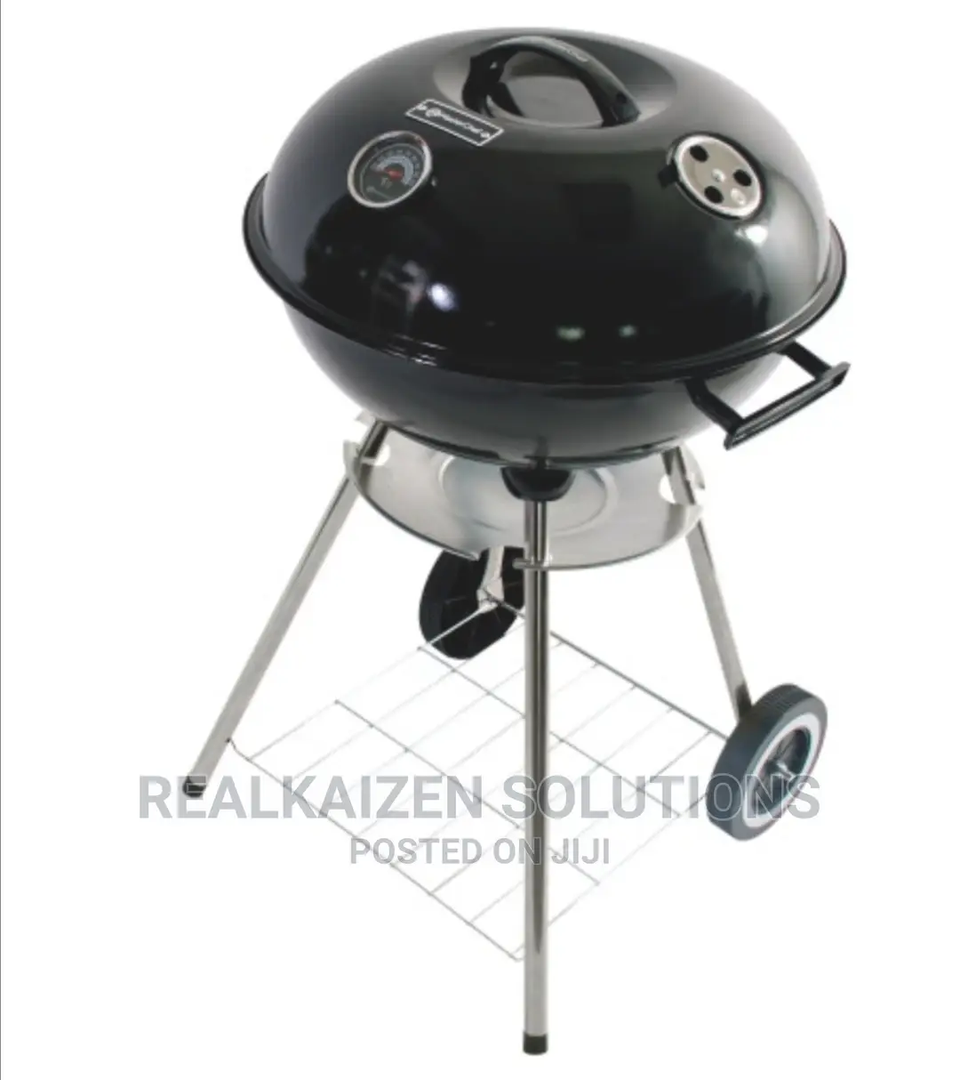 Masterchef Portable Kettle Charcoal Grill Braai 43cm
