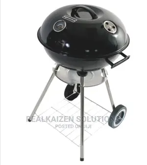 Masterchef Portable Kettle Charcoal Grill Braai 43cm