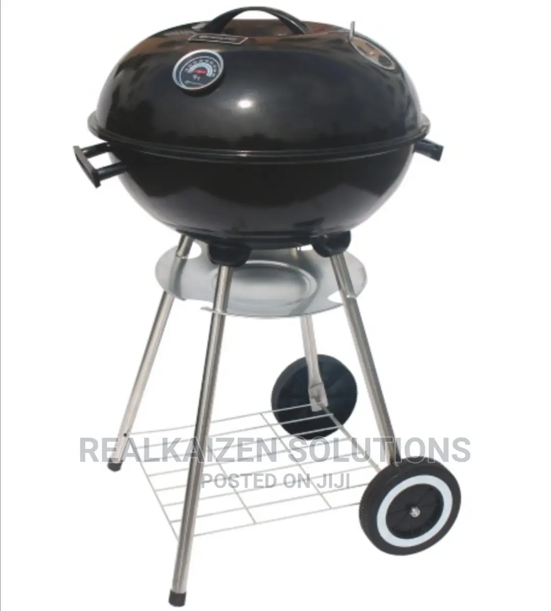 Masterchef Portable Kettle Charcoal Grill Braai 43cm