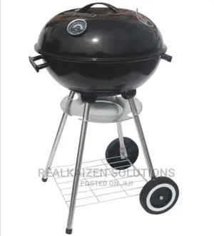 Masterchef Portable Kettle Charcoal Grill Braai 43cm