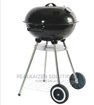 Masterchef Portable Kettle Charcoal Grill Braai 43cm