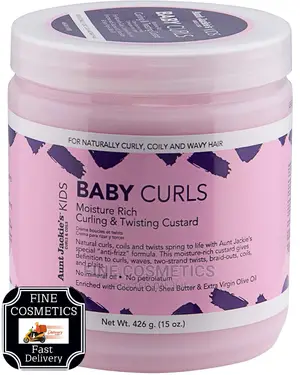 Aunt Jackie's Baby Girl Curls Curling and Twisting Custard