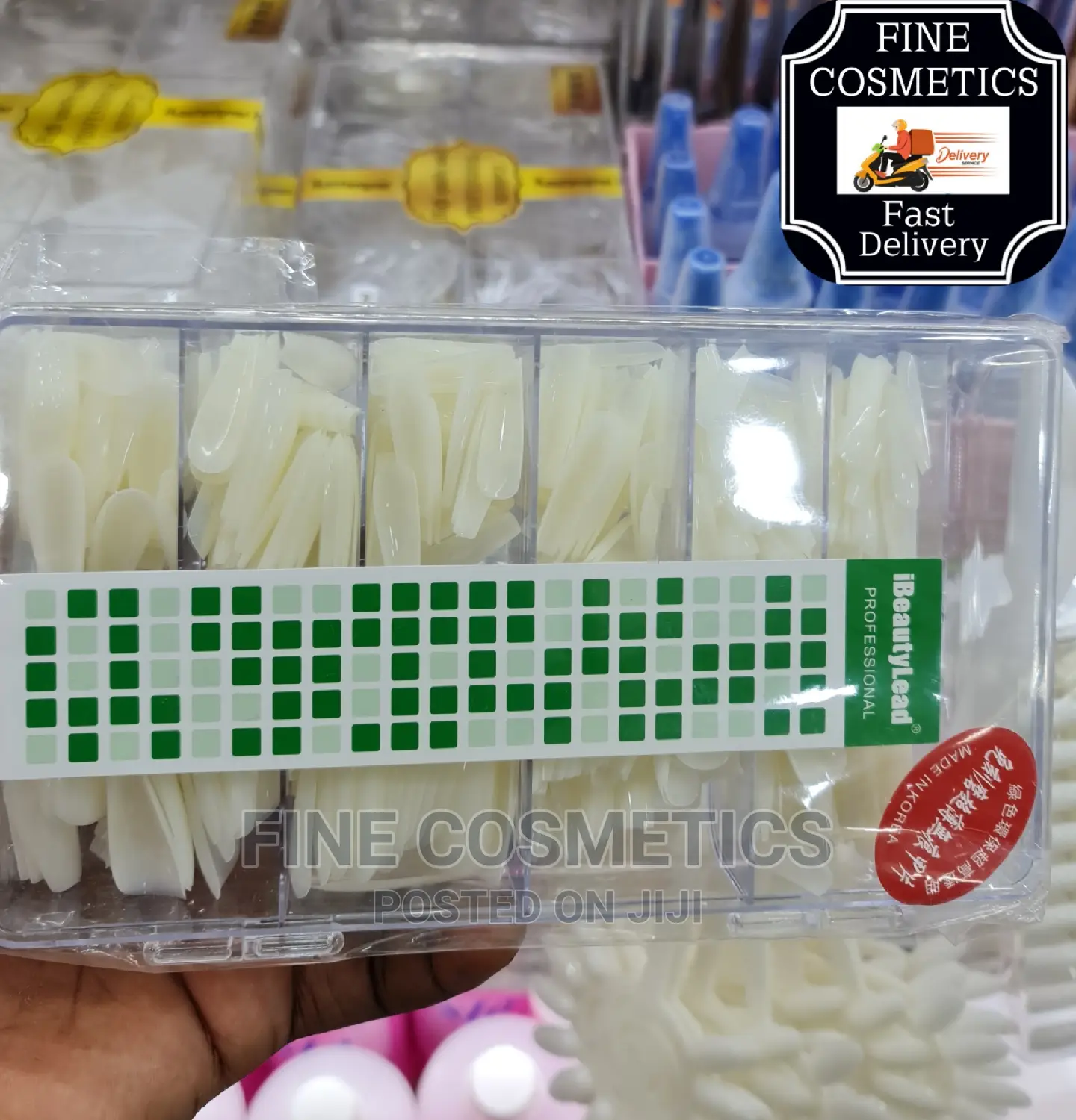 500pcs Clear Long Coffin Nails Full Cover Press on Nails