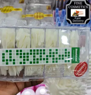 500pcs Clear Long Coffin Nails Full Cover Press on Nails
