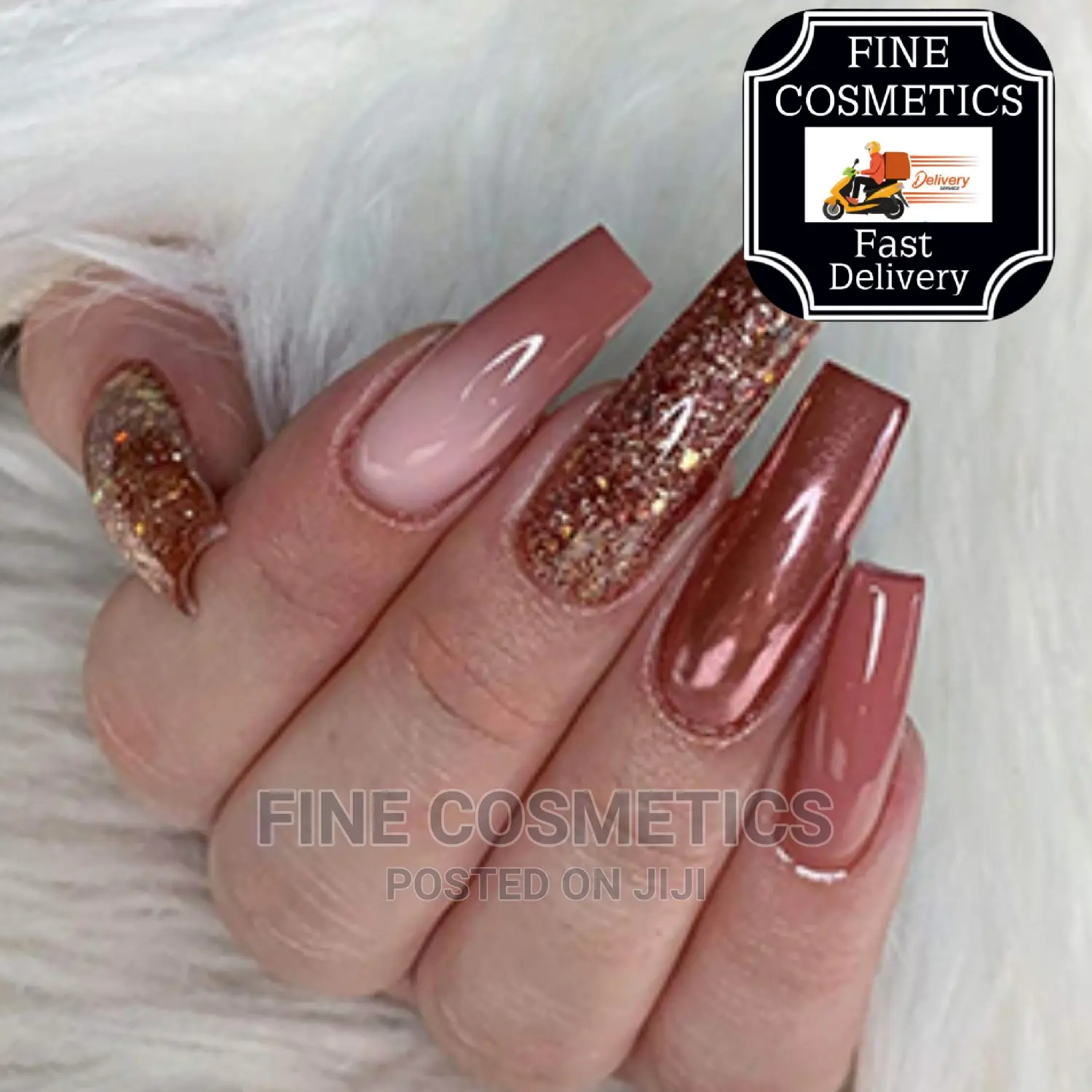 500pcs Clear Long Coffin Nails Full Cover Press on Nails
