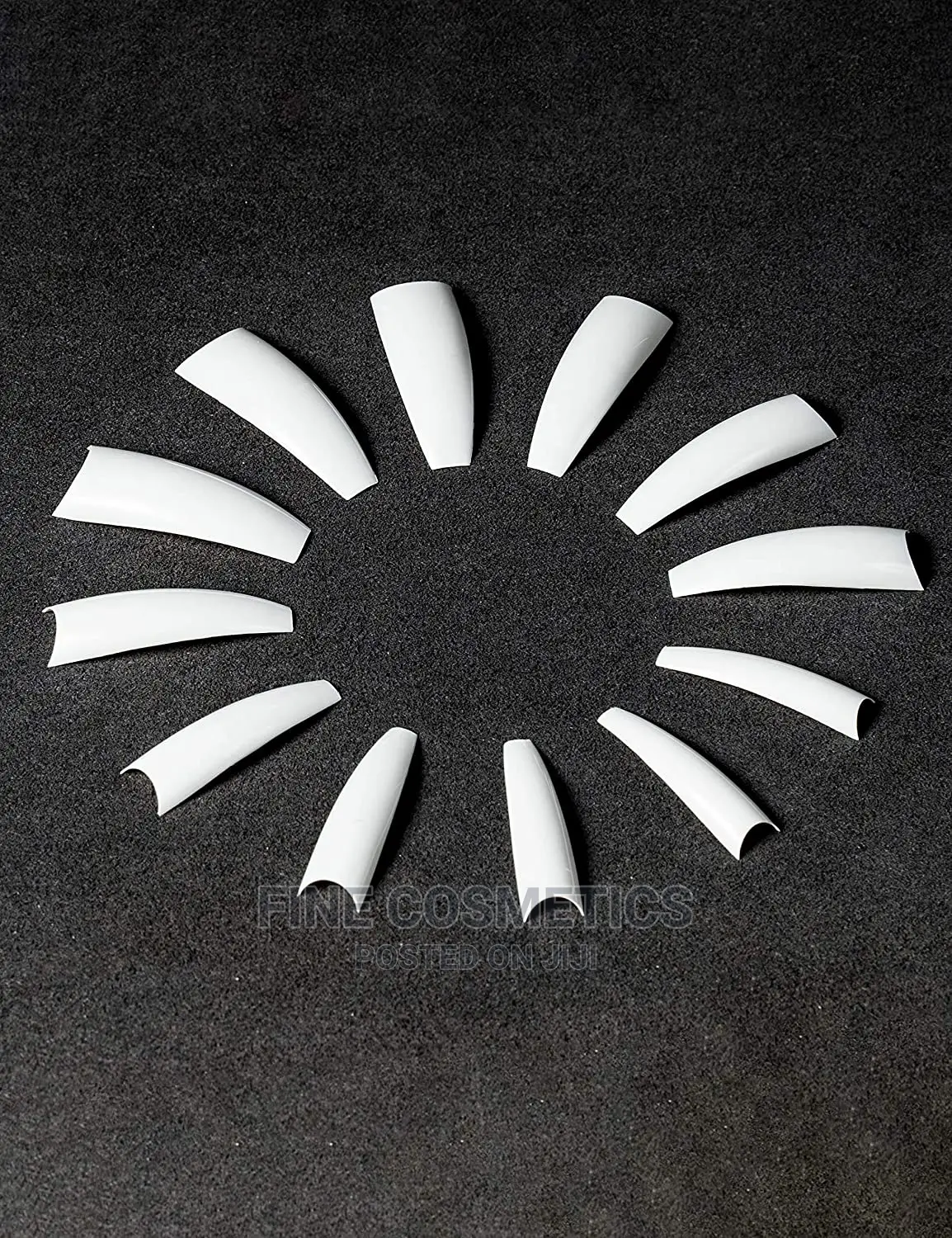 500pcs Clear Long Coffin Nails Full Cover Press on Nails