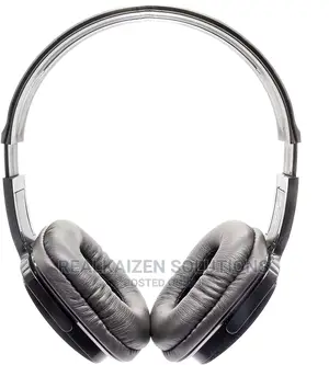 Geepas Bluetooth Black Headphone With Mic
