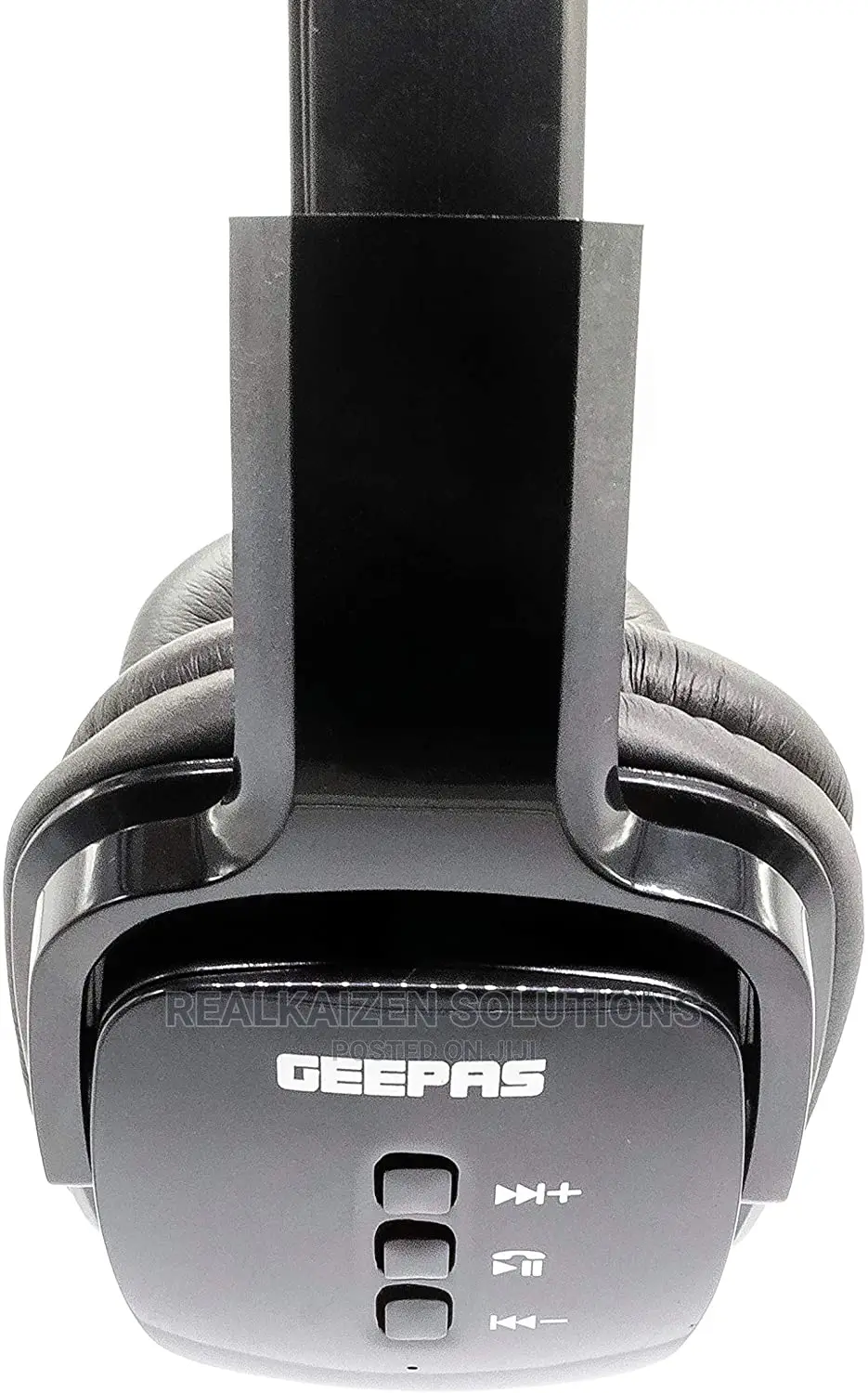 Geepas Bluetooth Black Headphone With Mic