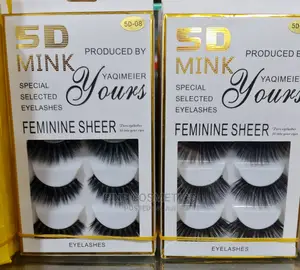 3pairs 5D MINK Special Selected Eyelashes for Professionals