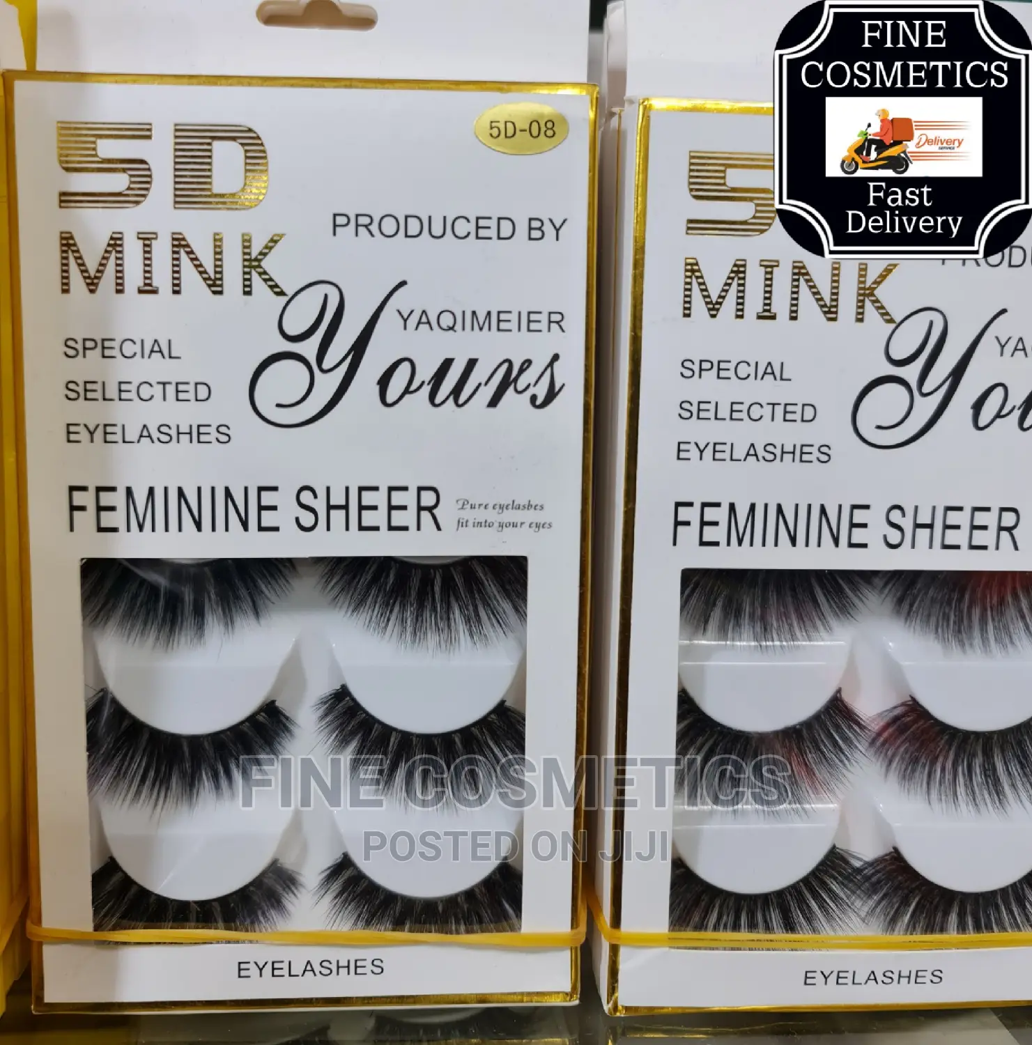 3pairs 5D MINK Special Selected Eyelashes for Professionals